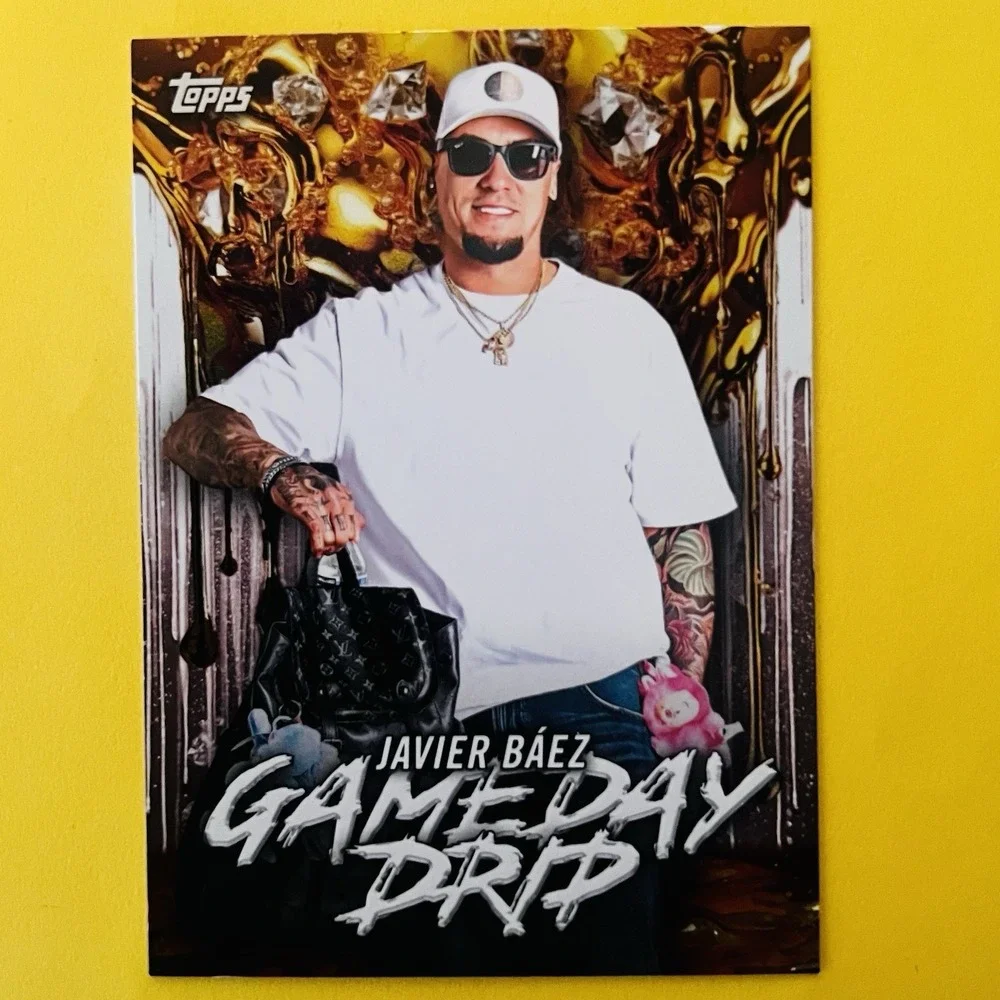 2026 Topps‎ Series 1 Celebration Javier Baez Gameday Drip GD-3 Tigers